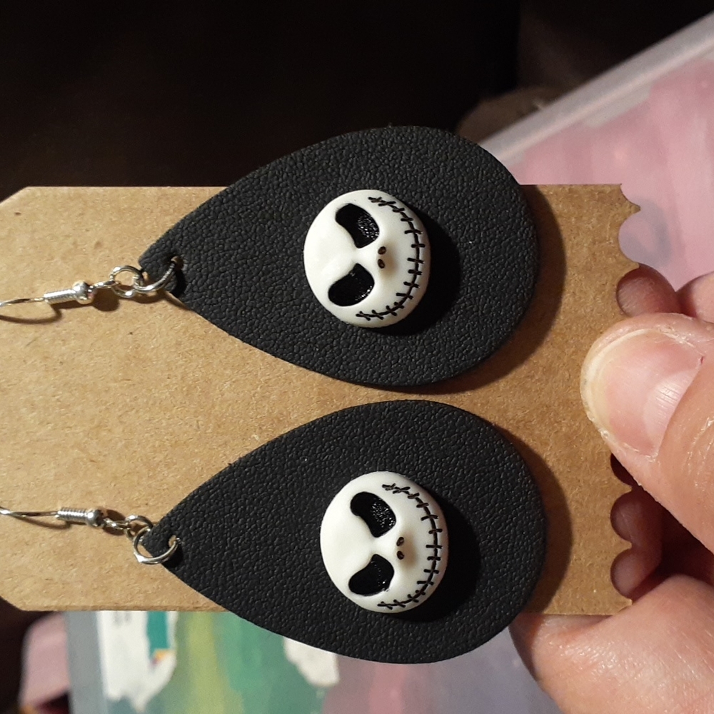 - Jack skellingtin earrings